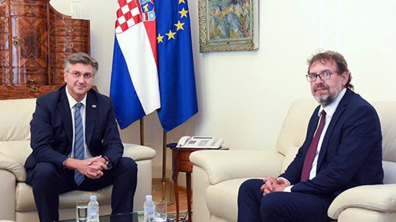  Plenković: Ulazak Žigmanova u parlament važan za Hrvate u Srbiji